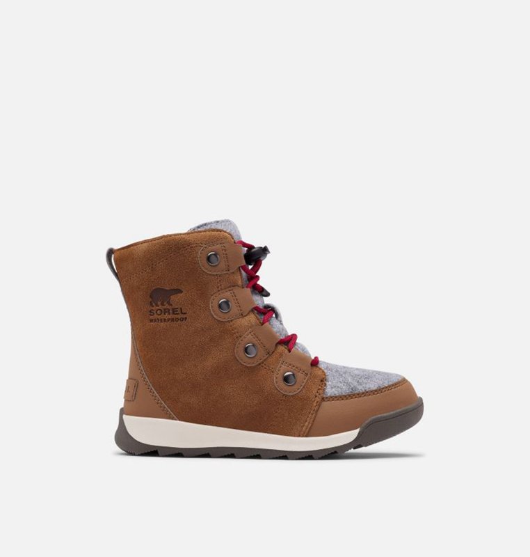 Botas Nieve Sorel Niños - Childrens Whitney™ Ii Suede Marrones - 97152-BFHJ